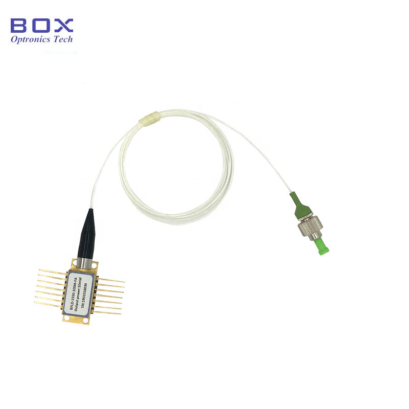 1550nm 10mW Fibra DID-Butterfly Diodo-Butterfly acoplado a laser