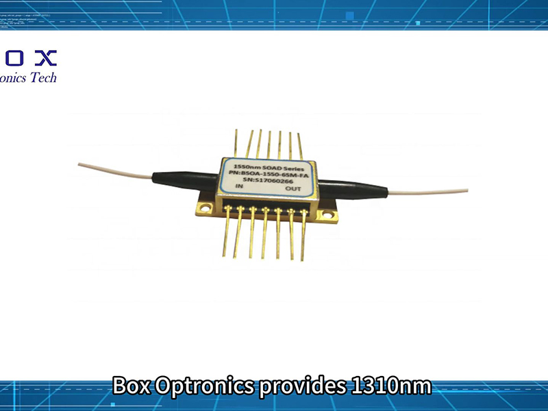 Dispositivos amplificadores ópticos semicondutores de 1550nm (SOA)