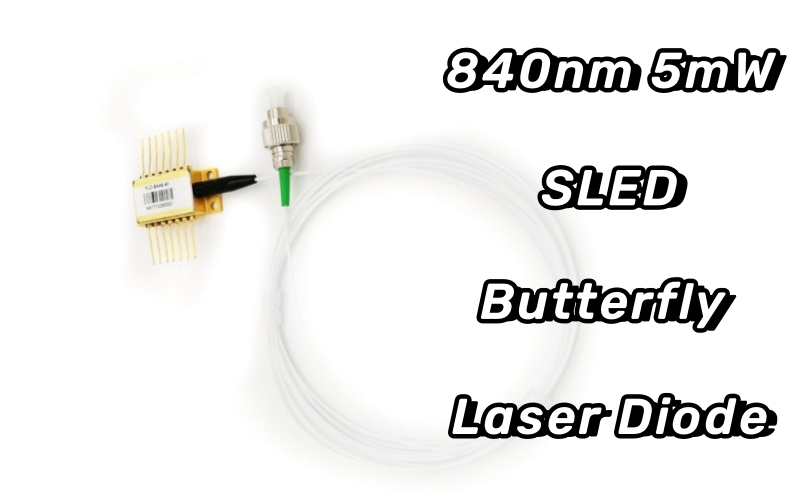 Diodo laser borboleta trenó de 840nm 5mW