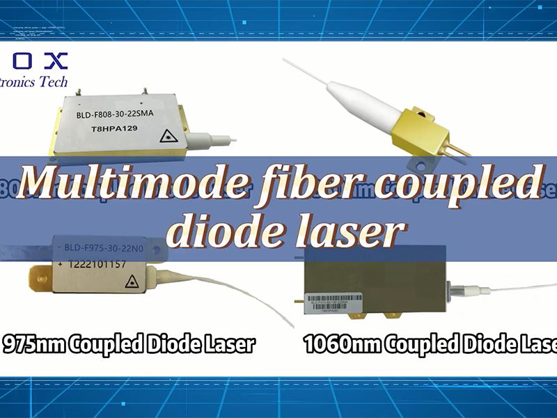 Laser de diodo acoplado a fibra multimodo